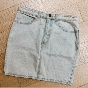 American Apparel • Y2K Jean Skirt